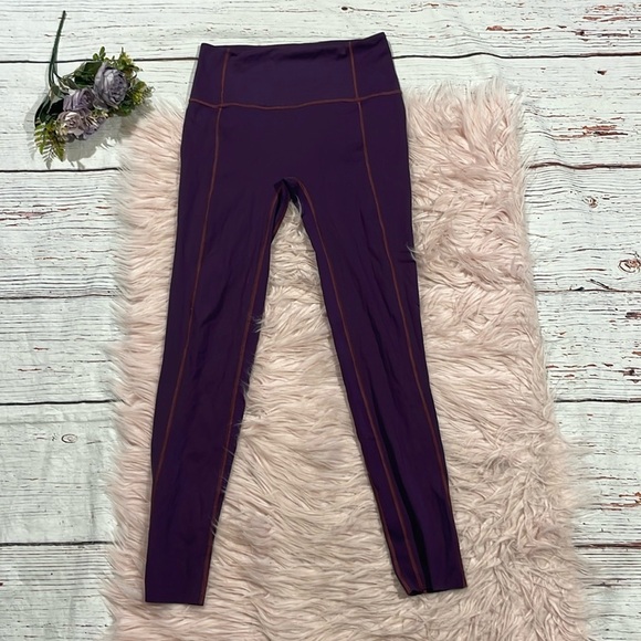 Lululemon Like Nothing Purple Maroon High Rise Luxtreme Leggings - Picture 1 of 9